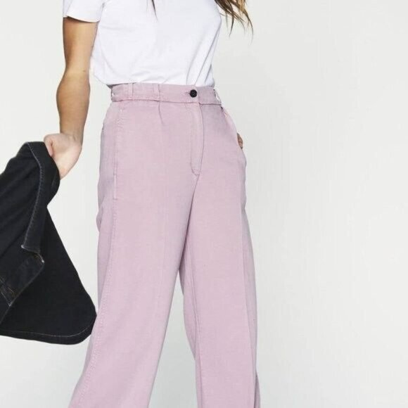 NEW! BA&SH Pink Pants, size 1, US 4, New With Tag - Picture 3 of 15